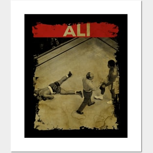 TEXTURE ART- Muhammad Ali - RETROSTYLE Posters and Art